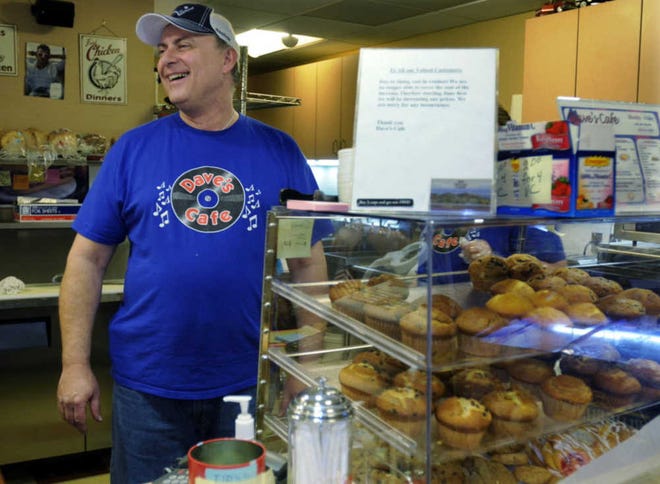 David Merrett, operator of Dave's Café in the Worcester Trial Court cafeteria downtown.