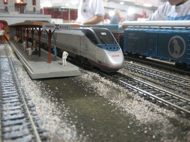 The train show begins Monday at the Zeeland Community Center.