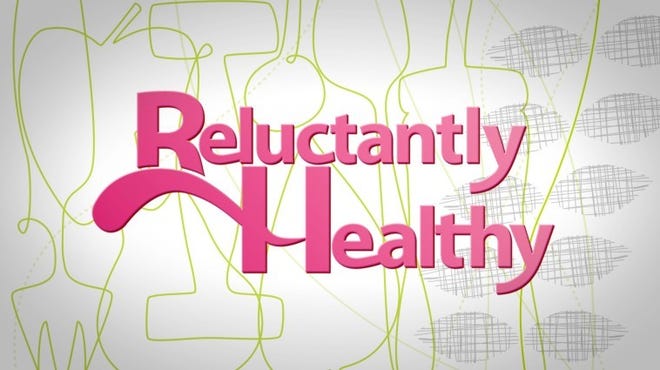 Reluctantly Healthy logo