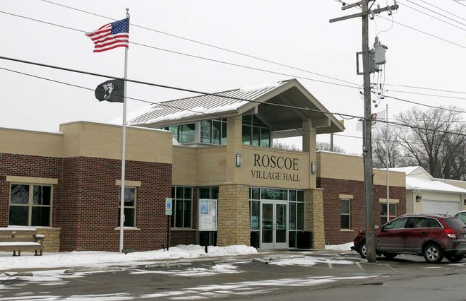 Roscoe's Village Hall, 10631 Main St., is seen 
Monday, Jan. 24, 2011.