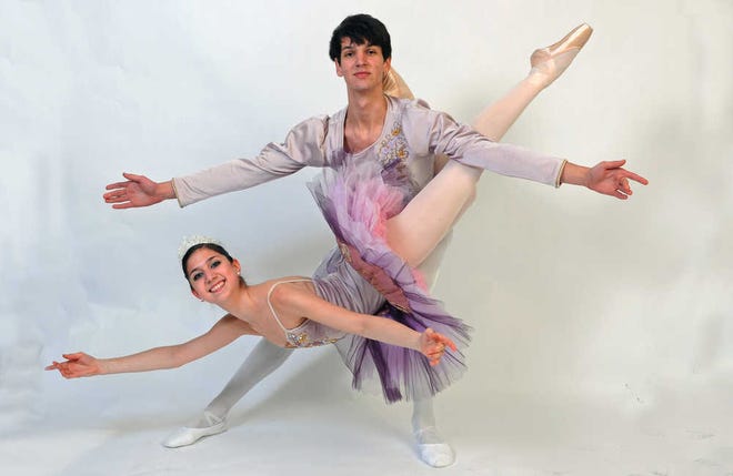 For Metropolitan Ballet of Topeka's 43rd edition of "The Nutcracker," which wil be staged Saturday and Sunday at the Topeka Performing Arts Center, the roles of Sugar Plum Fairy and her Prince Cavalier will be danced by Maria Cuadrado and Philip Fedulov, both from Ellison Ballet of New York City.