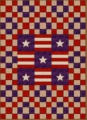 A Civil War Confederate quilt.