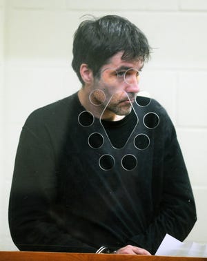 Robert Sampson, 38, of Abington, was arraigned in Brockton District Court, on Thursday, Dec. 15, 2011, on drug charhges and reckless endangerment of a child.