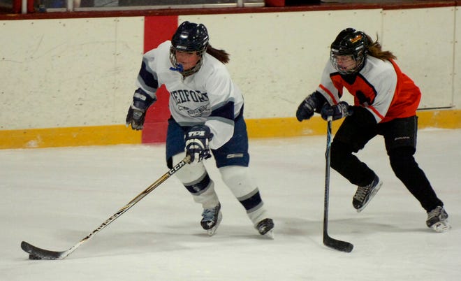 Medford’s Samantha Lopilato and the Mustangs girls hockey team will be one of the team’s to watch on the ice this season.