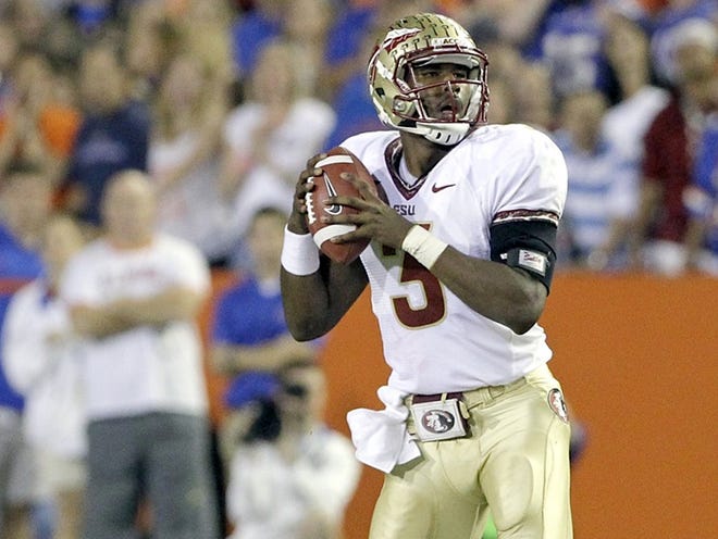 Florida State quarterback EJ Manuel will be under center for Thursday's Champs Sports Bowl against Notre Dame. (JOHN RAOUX | THE ASSOCIATED PRESS)