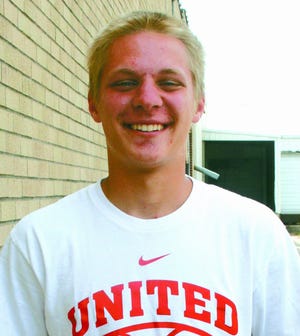 Evan Powell is a senior at United High School. He is currently on the varsity boys basketball team for the Red Storm and he writes a frequent column for the Review Atlas called Tales of the Table.