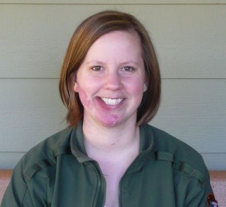 Margaret Anderson, 34, a park ranger at Muont Rainier National Park in Washington state, was murdered Sunday in the park.