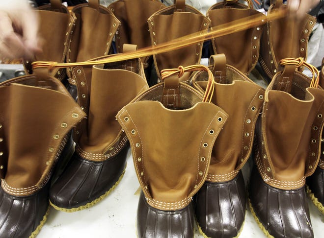 L.L. Bean boots are assembled in Brunswick, Maine.