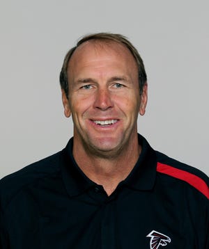 This undated, file photo shows Atlanta Falcons NFL football offensive coordinator Mike Mularkey. Falcons coach Mike Smith said on Monday, Jan. 2, 2012, that Atlanta has granted the Jacksonville Jaguars permission to interview Mularkey for Jacksonville's head coaching vacancy. (AP Photo/File)