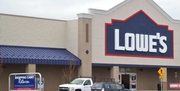 Lowe's in Mount Pocono, seen here on Tuesday, January 10, 2012, will open this week.