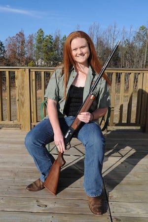 Harlem senior Marlee Garner is organizing the Dustin' and Bustin' Charity Shoot as her senior project. The competition will benefit the Columbia County 4-H Gun Team.