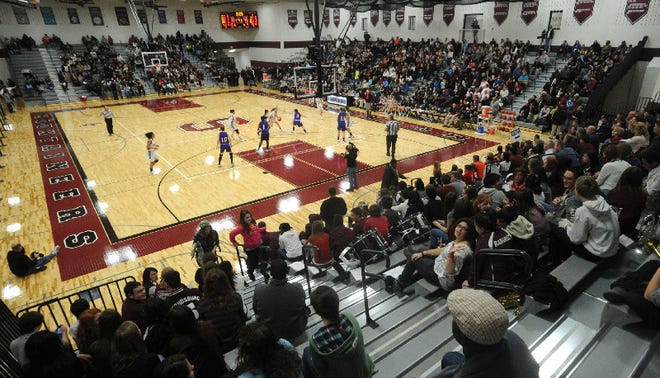 Stroudsburg unveiled its new, 2,400-seat gymnasium Friday, hosting a girls and boys basketball doubleheader against arch rival East Stroudsburg South.
