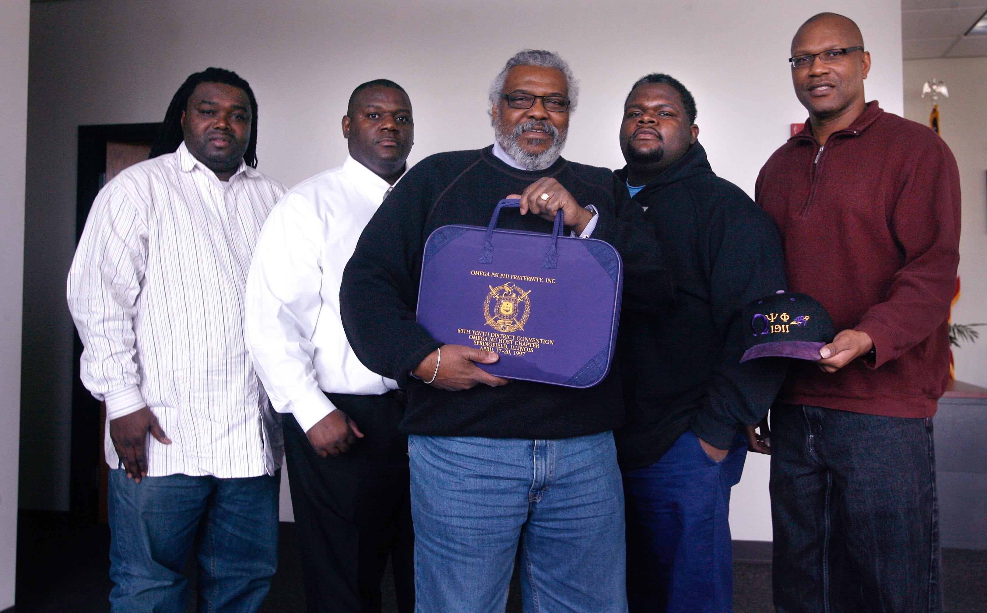 Omega Psi Phi members try to be a