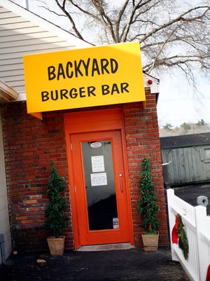 South Shore Entrepreneur , Joanie Wilson and her newest restaurant, the Backyard Burger Bar, in Scituate off the Driftway near Greenbush which opened last month. Wednesday, Jan. 11, 2011.