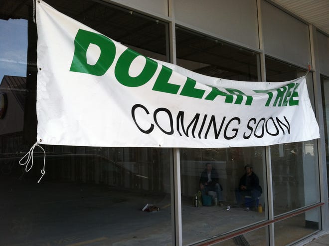 Dollar Tree Inc. plans to open a second store in Norwich at this location in Marcus Plaza, the former home of Fashion Bug. The new Dollar Tree is slated to open in March or April and construction is under way at the site. Dollar Tree's existing store continues to operate at the Norwichtown Commons mall. The mall and the retailer are in negotiations for a lease extension, according to one of the mall's new owners.