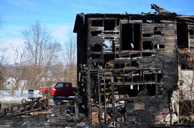 Lisa Oliver, 30, and her 8-year-old daughter Katherine Thomas
died in an early morning fire Friday at their home in Shenango
Township.