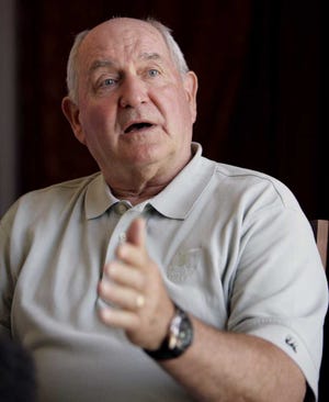 Georgia state Gov. Sonny Perdue speaks with journalists during a press conference in Havana, Tuesday, June 8, 2010. Perdue met Monday with officials from Cuba's Chamber of Commerce and its food import company, part of a two-day visit to explore his state's trade and tourism possibilities here. (AP Photo/Franklin Reyes)