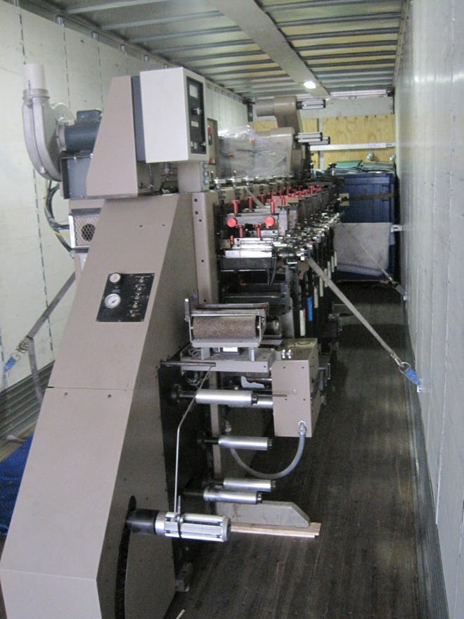 Oklahoma City-based Keystone Labels upgrades its printing press
