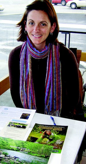 Stephanie Eisenbise, Pennsylvania Restoration Outreach Coordinator, will conduct a stream buffer workshop for area landowners on Feb. 22 at Kauffman Community Center. The program ties in with the Chesapeake Bay Foundation efforts to clean up waterways. Participants can receive funding to cover their costs in planting trees.