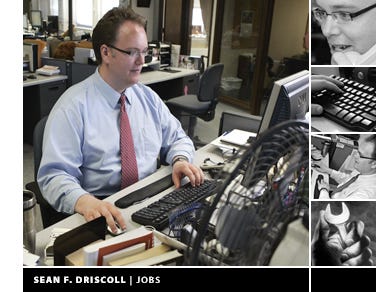 Reporter Sean F. Driscoll covers jobs.