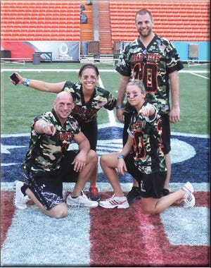 Pictured (clockwise) are members of the Headhunters team ~Adam Cordio, Melissa Shaw, Phil Regan, and Kaylin Burke ~ in Hawaii.