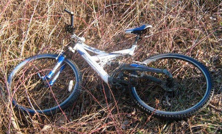 A victim of a barn fire Monday near Three Rivers may have ridden to the site on a Royce Union bicycle, white with blue trim.