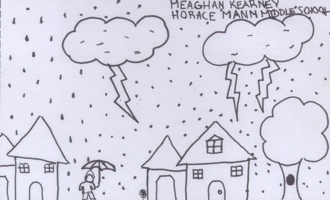 We need more children-drawn weather cartoons for A2 of The Milford Daily News! This one was drawn in 2002 by Meaghan Kearney, of Franklin. Send yours to dailynewsphotos@wickedlocal.com or to 159 S. Main St., Milford MA 01757, attn: Weather Cartoon.