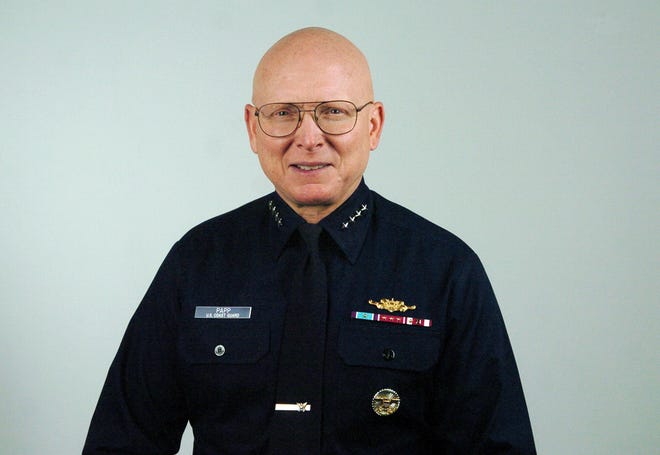 Admiral Robert Papp, U.S. Coast Guard commandant and Norwich native.