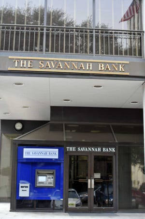 Richard Burkhart/Savannah Morning News The Savannah Bank on Johnson Square.
