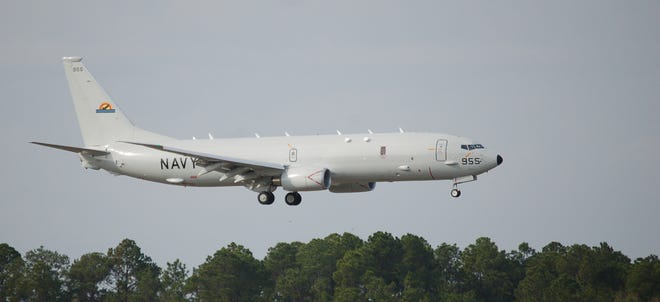 A Boeing P-8A Poseidon assigned to VX-1 recently took part in an operational anti-submarine warfare mission from NAS Jacksonville to an area off the east coast.