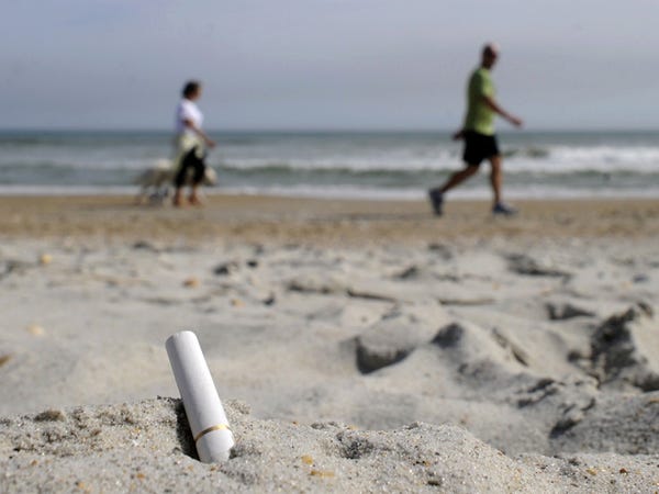 As the 2012 beach season approaches, Wrightsville Beach will hold a public hearing on whether or not to ban smoking on the beach.