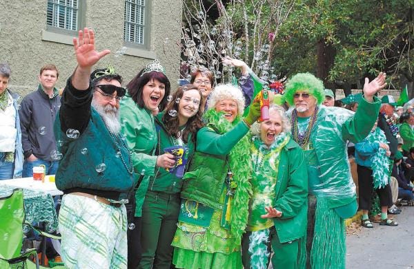 This year's St. Patrick's Day weekend is expected to draw more than 1 million visitors to Savannah, which could make it the world's largest St. Patrick's Day celebration.