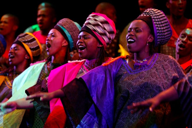 The Soweto Gospel Choir of South Africa performs Sunday in Springfield.