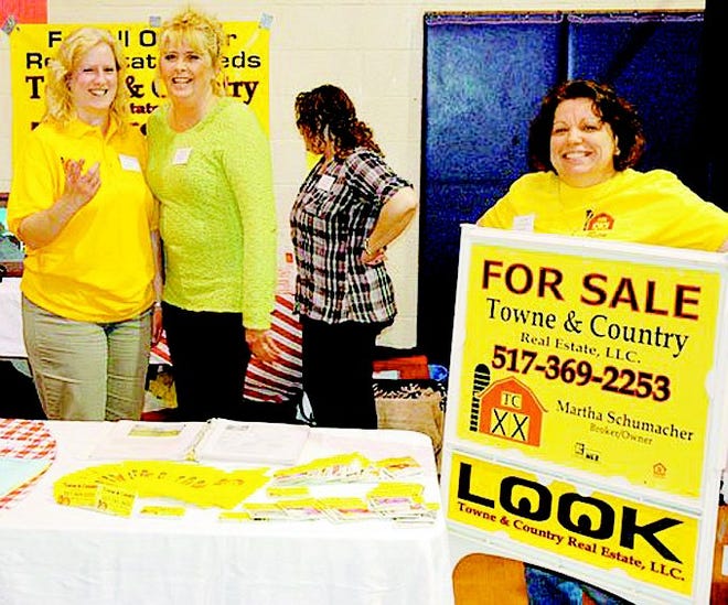 Last year’s Bronson Area Trade Show included local organizations and businesses, including Towne & Country Real Estate, LLC.