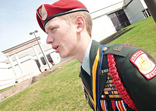 Trevor Banks, 18, has found an unusual way to give back to the JROTC program — by donating money from an injury settlement. Banks is a senior at PCHS who has been in JROTC since his freshman year.