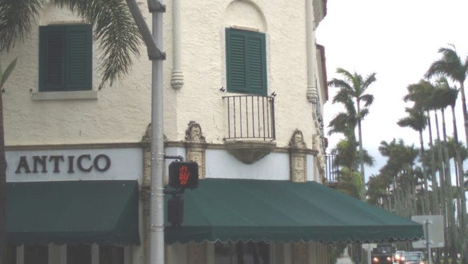 The Landmarks board voted unanimously to recommend that the council grant landmark status to the two-story, 1924 commercial/residential building at 290 S. County Road, known as the Palm Way Building.