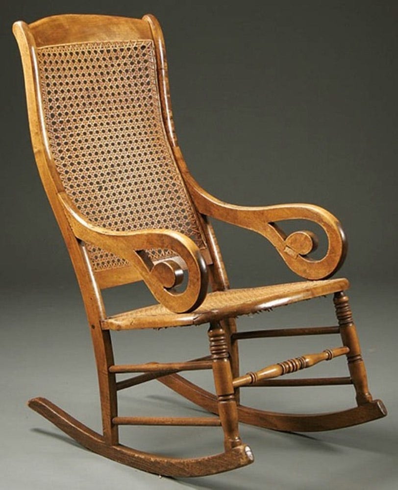 ben franklin rocking chair