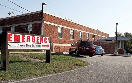 File Photo by Sara Hudock-Cole/New Jersey Herald St. Clare’s Health System is awaiting a decision on its plans to transform its Sussex Borough hospital into an emergency and outpatient center.