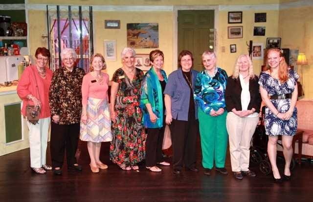 At the recent ROWITA event were Leny Kaltenekker, from left; Barbara Minckley, Diane Bradley, Kay Burtin, Debbra Williams, Sister Diane Couture, Shirley Bryce, Chris Kastle, Anna Styron. Missing from the photo was Lisa Paper. Contributed photo