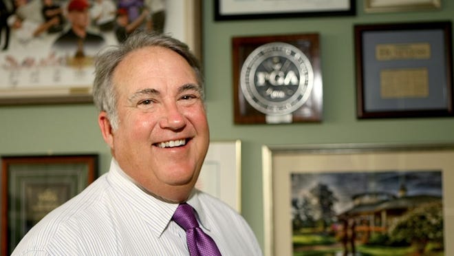 Joseph P. Steranka, CEO of PGA of America in his office in Palm Beach Gardens.