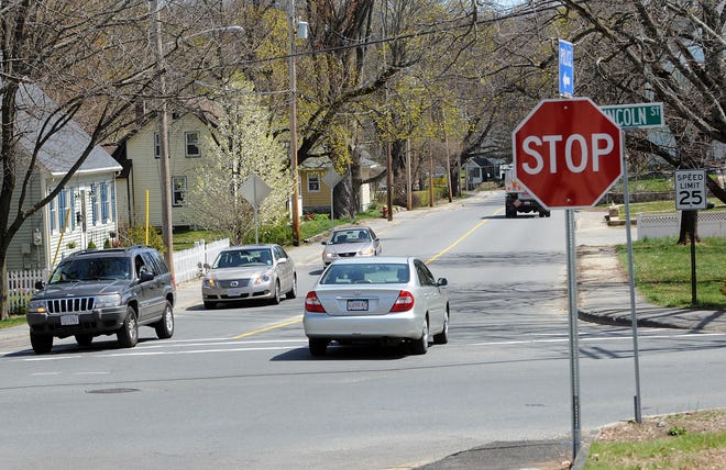 The intersection of Lincoln, Packard and Cox streets in Hudson, which is dangerous, with many accidents, will be turned into a four-way stop.