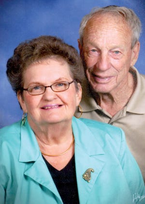 Al and Nita Gervin of Fenwick are celebrating their 50th wedding anniversary April 14, 2012.