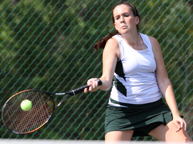 At No. 2 singles, Forest's Taylor Dixon defeated Stuart Martin County's Stephanie Pompa 6-4, 4-6, 6-4 in one of Wednesday's most entertaining matches before succumbing to Cami Berry of St. Petersburg Lakewood Ranch 6-0, 6-0.