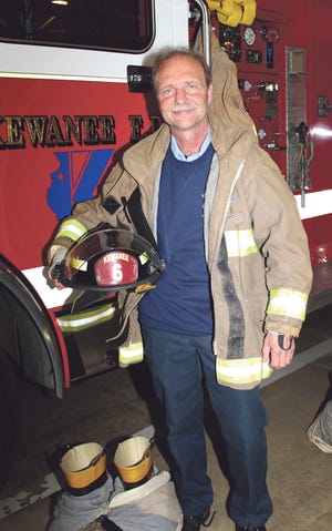 Dennis Kenney retired this week after 29 years as a Kewanee firefighter.