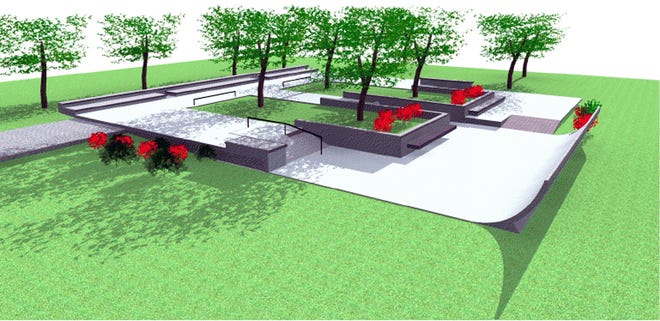 The skate park, which will be located at Central Riverside Park, has a number of features including railings, ramps and more. B.C Pizza in Belding is teaming up with the committee to help raise money for the park throughout Wednesday.