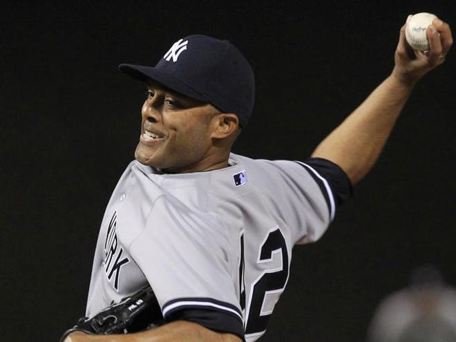 New York Yankees closer Mariano Rivera.