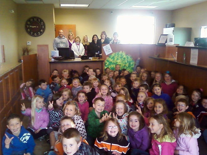Lena-Winslow kindergarten students look forward to getting their own tree for Arbor Day.
