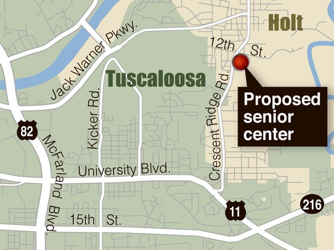 The Tuscaloosa County Commission has approved a $400,000 senior citizen center to be built on the same property as Holt Elementary.