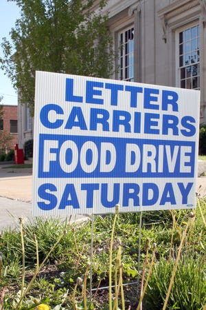 Letter carriers across Ionia County will collect non-perishable food donations on Saturday, May 12, to help "Stamp Out Hunger."