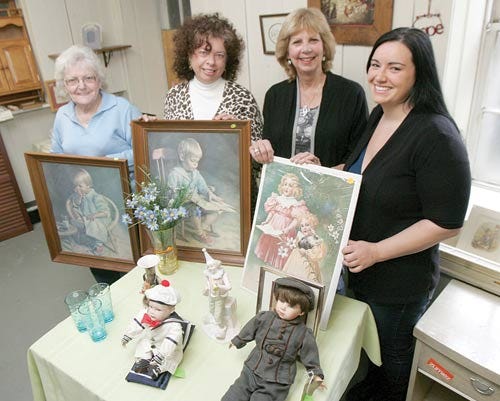 Photo by Daniel Freel/New Jersey Herald - Pictured from left are Carol Strand, Don Bosco Columbiettes 7784 treasurer; Mary Ann Stanek, president; and members Eileen Palumbo and Catherine Testa.